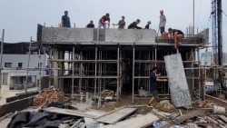 Quận Cầu Giấy: Cưỡng chế công trình vi phạm trật tự xây dựng ở đường Nguyễn Khang
