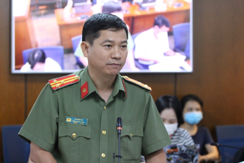 Thượng tá Lê Mạnh Hà, Phó Trưởng Phòng Tham mưu CA TP.