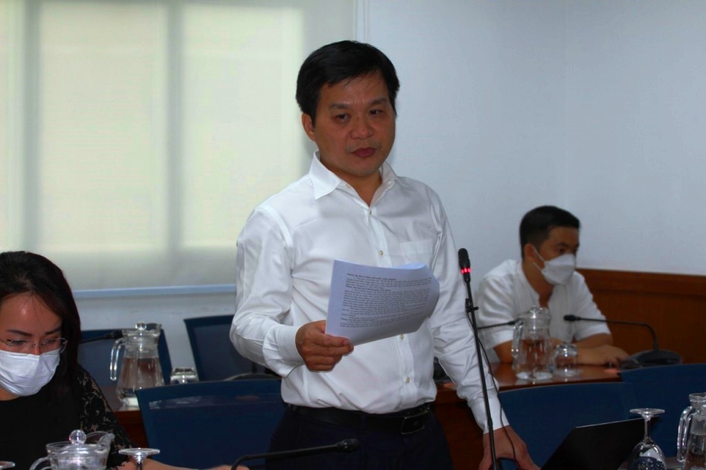 Phó Giám đốc HCDC Nguyễn Hồng Tâm phát biểu