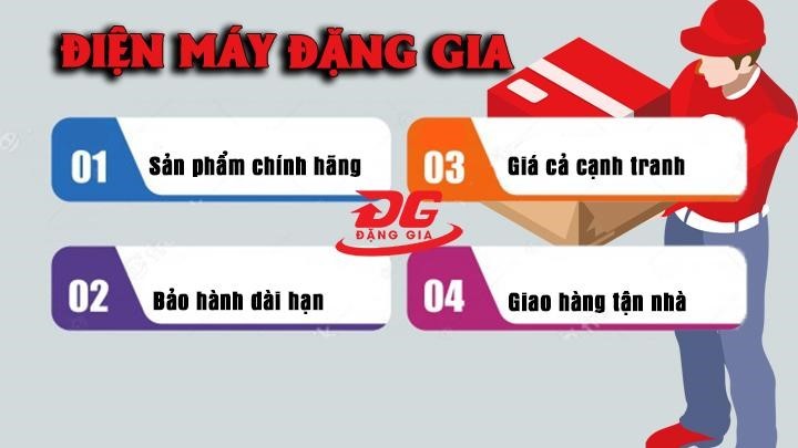 Điện máy Đặng Gia - Địa chỉ uy tín phân phối máy rửa xe