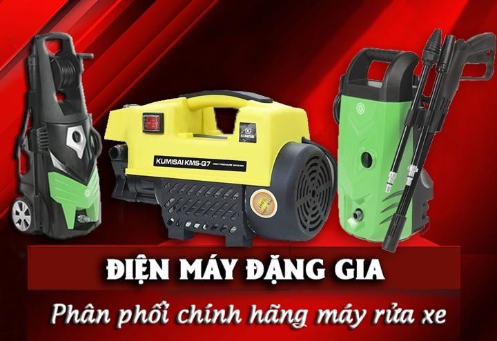 Điện máy Đặng Gia chuyên phân phối máy rửa xe chính hãng