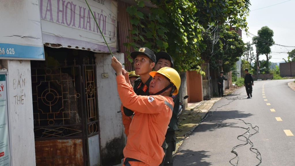 Công trình được thực hiện giúp người dân đi lại thuận tiện hơn 