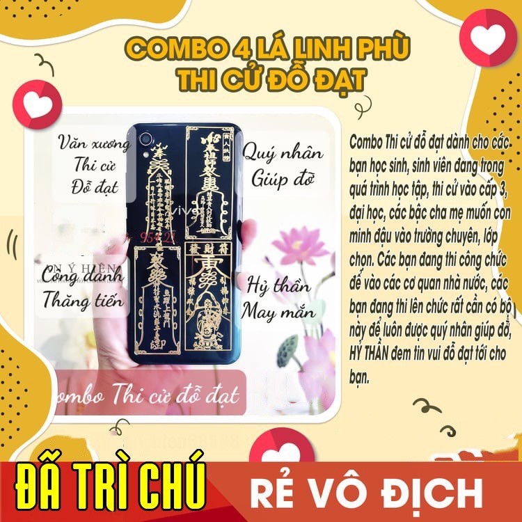 Người bán cung cấp cả combo thi đỗ