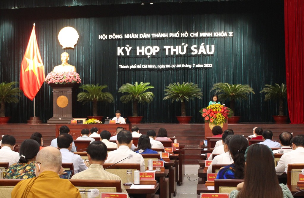 Kỳ họp thứ 6 HĐND TP Hồ Chí Minh khóa X thảo luận và quyết định nhiều vấn đề quan trọng