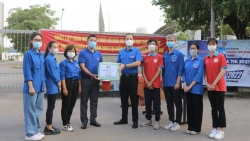 Phó Bí thư Thành đoàn Hà Nội Nguyễn Tiến Hưng thăm đội hình 