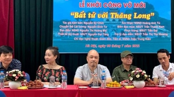 Khởi công dàn dựng vở cải lương “Bất tử với Thăng Long”