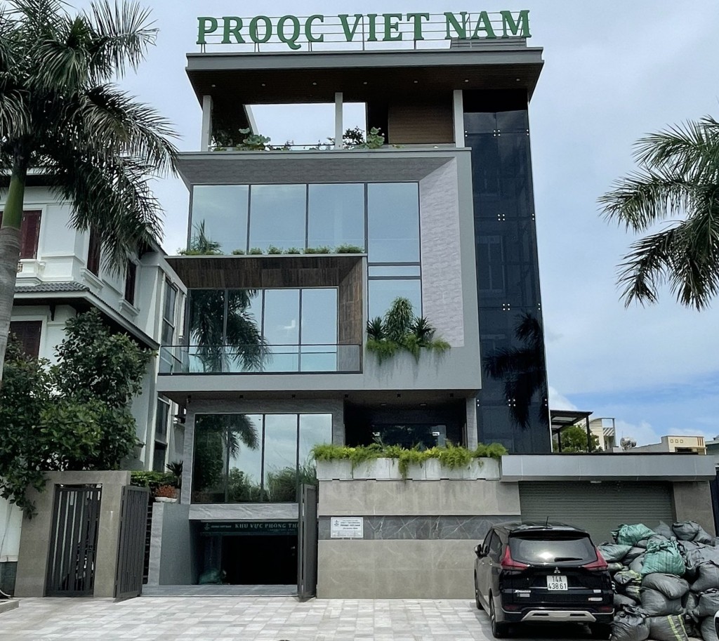 Văn phòng của Công ty PROQC tại Quảng Ninh.