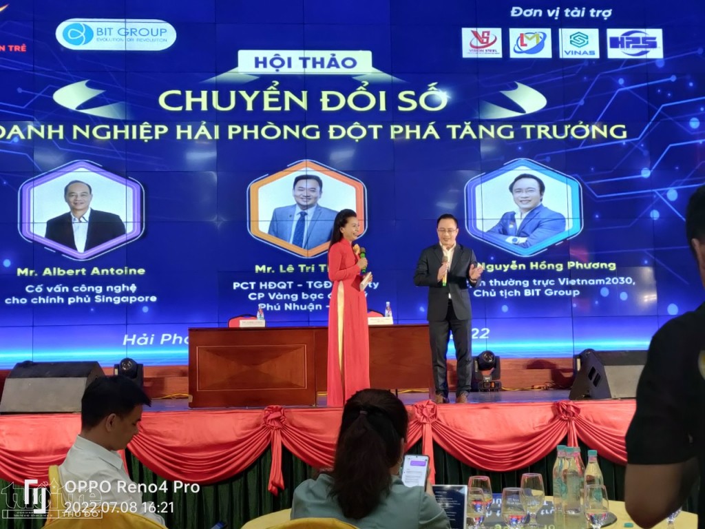 Ông Lê Nguyễn Hồng Phương - Phó chủ tịch thường trực Vietnam2030, Chủ tịch Bit Group.