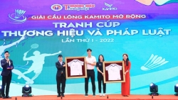 Hơn 600 VĐV tham gia Giải Cầu lông Kamito mở rộng tranh cúp Thương hiệu và Pháp luật lần thứ I - 2022