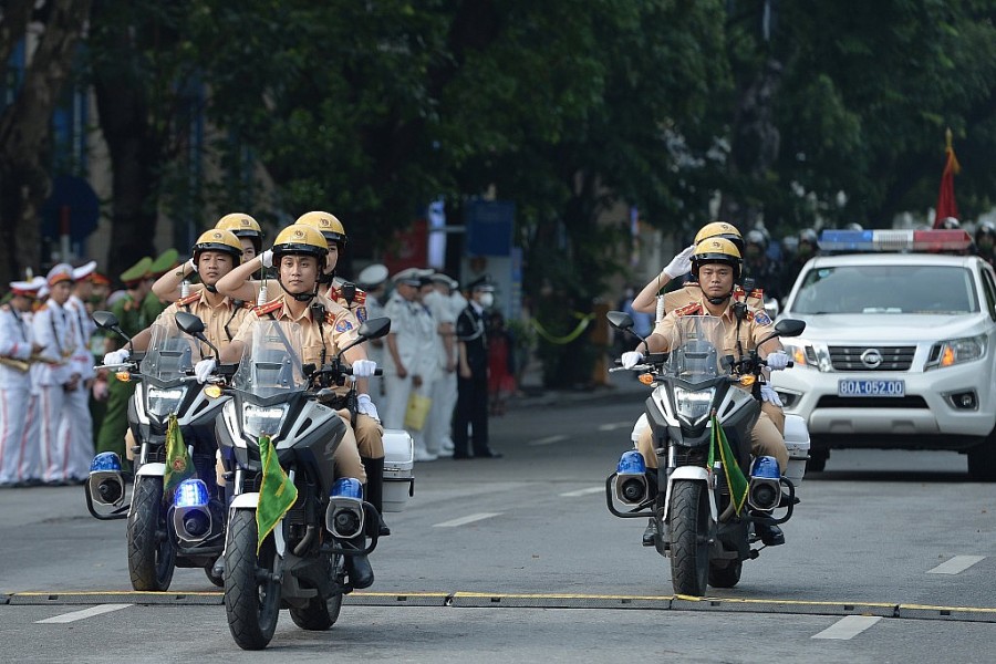 Hình ảnh chưa từng có tại Nhạc hội Cảnh sát các nước ASEAN 2022