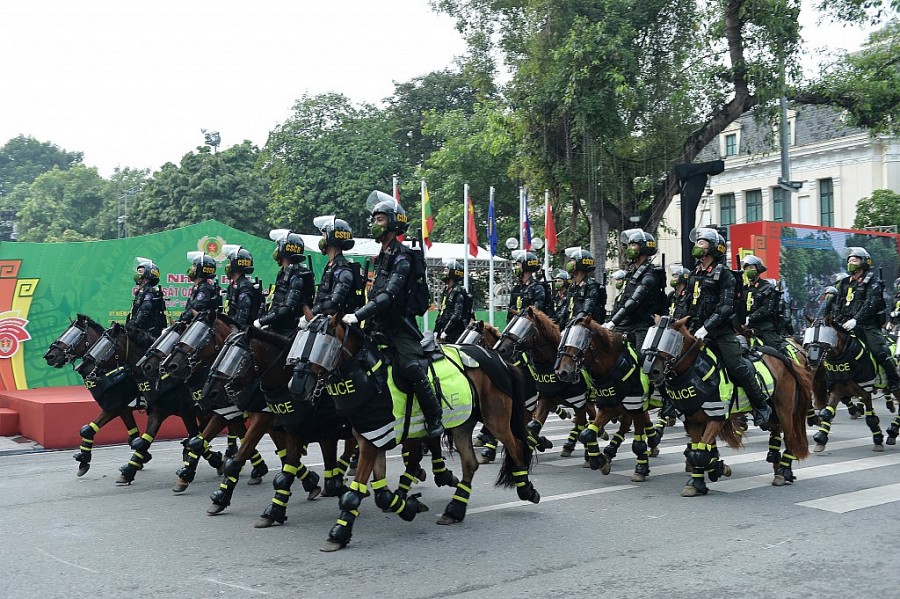 Hình ảnh chưa từng có tại Nhạc hội Cảnh sát các nước ASEAN 2022