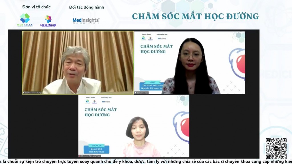 Các chuyên gia tư vấn về chăm sóc mắt học đường cho trẻ