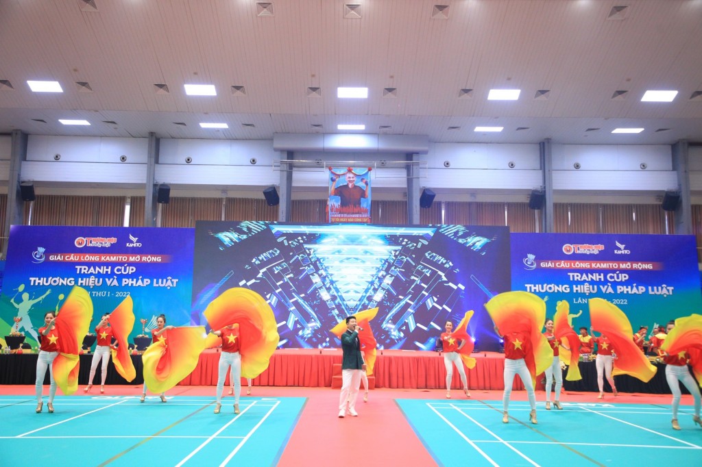 Hơn 600 VĐV tham gia Giải Cầu lông Kamito mở rộng tranh cúp Thương hiệu và Pháp luật lần thứ I - 2022