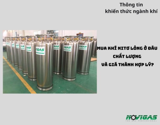 Novigas - địa chỉ cung cấp bình khí Nito lỏng chất lượng