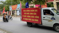 Huyện Thạch Thất tổ chức truyền thông lưu động hưởng ứng Ngày Dân số thế giới 11/7