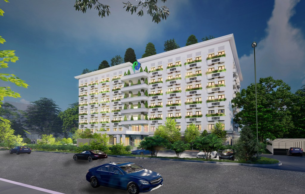 Phối cảnh Viện dưỡng lão