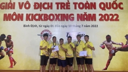 Bình Dương giành 4 huy chương tại giải vô địch trẻ Kick-boxing toàn quốc 2022