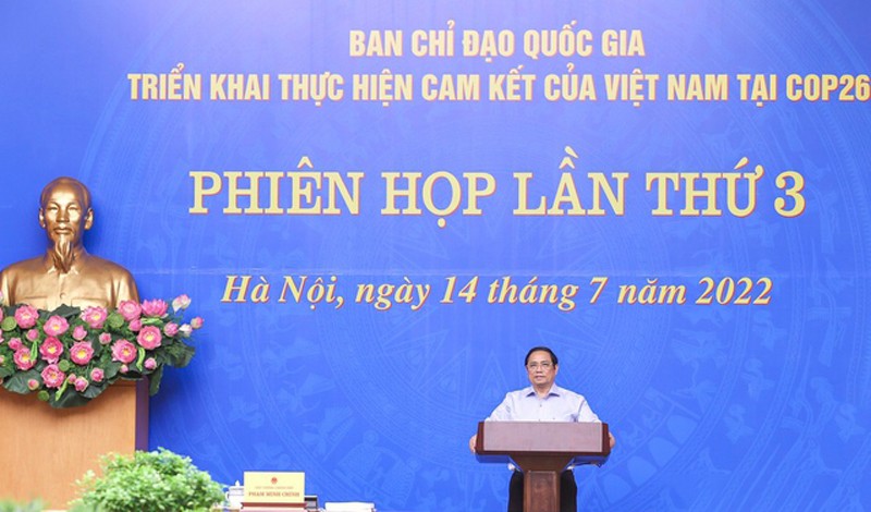 Thủ tướng Phạm Minh Chính phát biểu tại phiên họp. (Ảnh: VGP/Nhật Bắc)