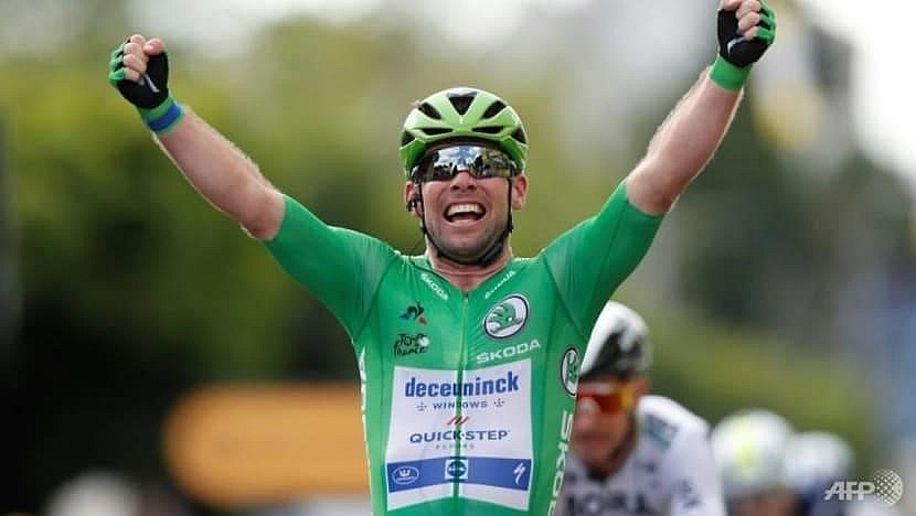 Mark Cavendish hiện sở hữu 34 chiến thắng chặng tại Tour de France. (Ảnh tư liệu: AFP/Guillaume Horcajuelo)