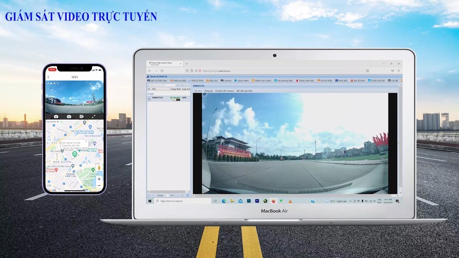 Tính năng xem video online trên điện thoại, máy tính của Navicom J247Pro