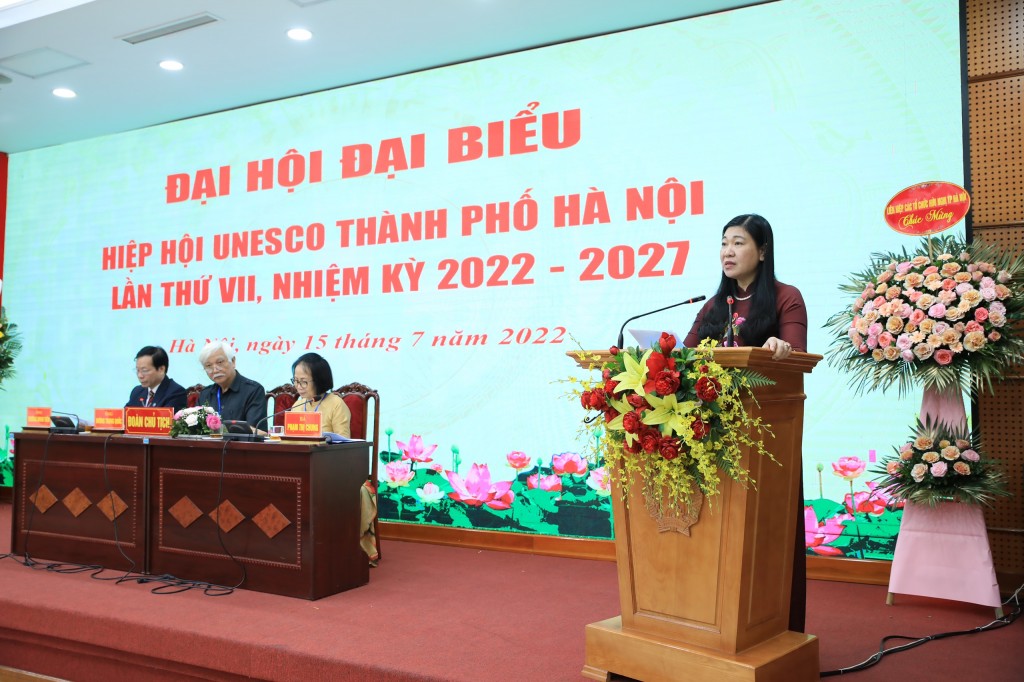 Ông Trương Minh Tiến được bầu làm Chủ tịch Hiệp hội UNESCO TP Hà Nội khóa XII