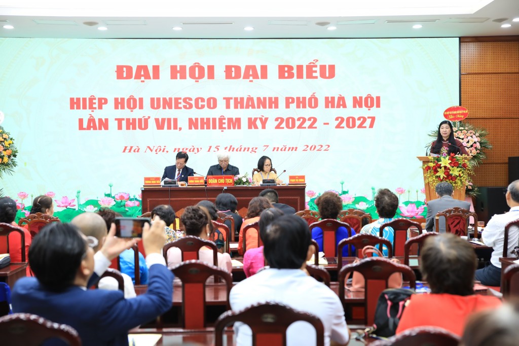 Ông Trương Minh Tiến được bầu làm Chủ tịch Hiệp hội UNESCO TP Hà Nội khóa XII
