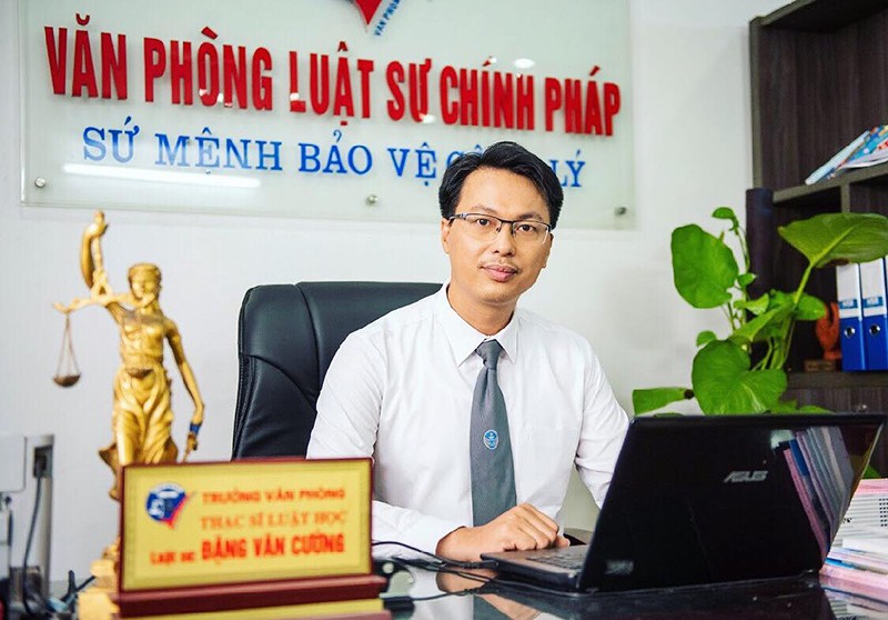 Tiến sĩ, luật sư Đặng Văn Cường, Trưởng văn phòng luật sư Chính Pháp