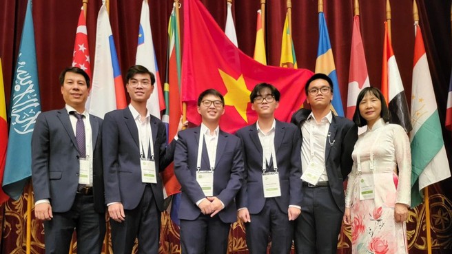 Học sinh Việt Nam ghi dấu ấn trên đấu trường quốc tế tại kỳ thi Olympic Sinh học