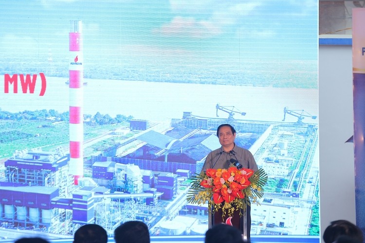 Thủ tướng Phạm Minh Chính phát biểu chỉ đạo tại buổi lễ khánh thành