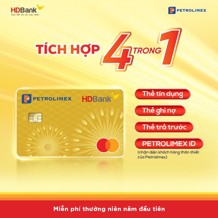 Lý do siêu thẻ HDBank Petrolimex 4 trong 1 trở thành vật ‘bất ly thân’ thời ‘bão giá’?