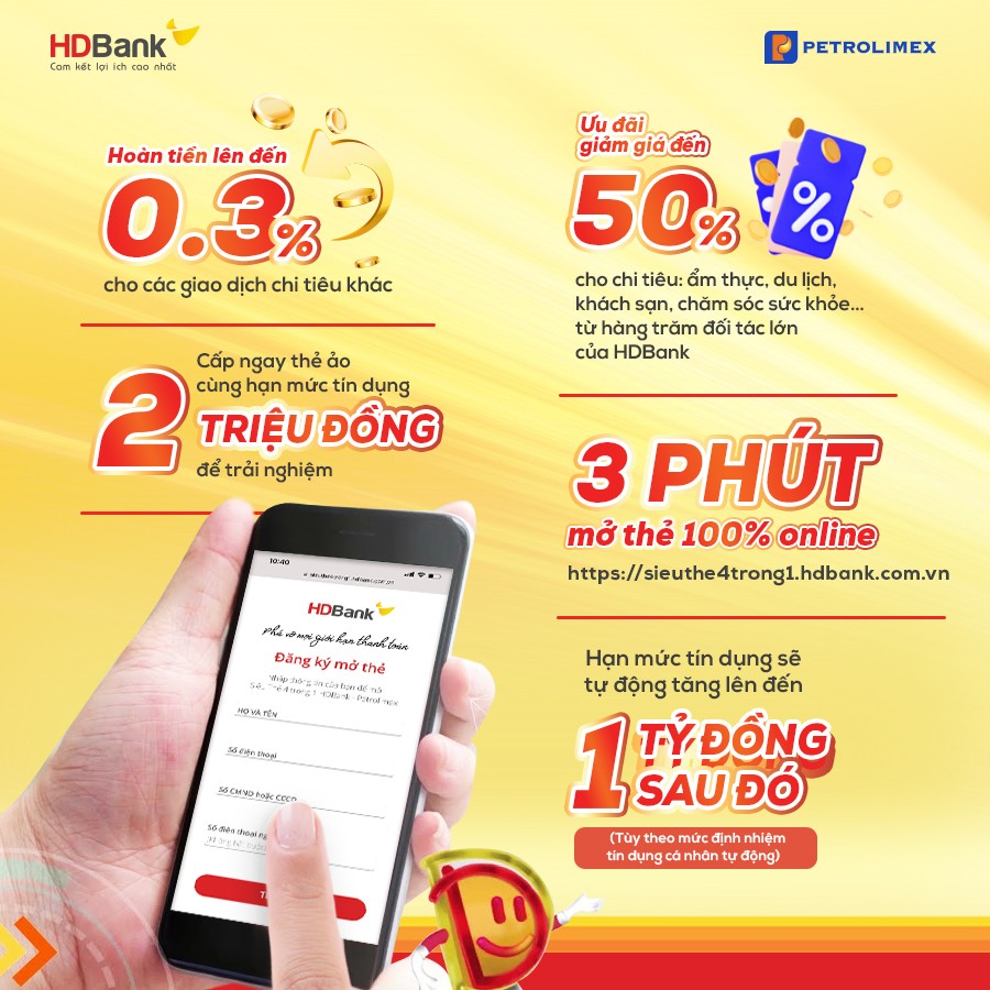 Lý do siêu thẻ HDBank Petrolimex 4 trong 1 trở thành vật ‘bất ly thân’ thời ‘bão giá’?