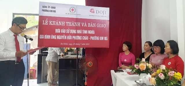 Ông Dương Anh Tuấn, Phó Tổng Giám đốc Tập đoàn Vàng bạc đá quý DOJI phát biểu tại buổi lễ