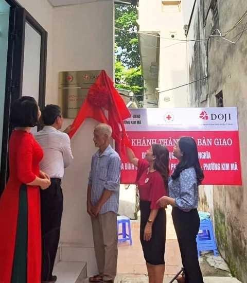 Khánh thành và bàn giao nhà