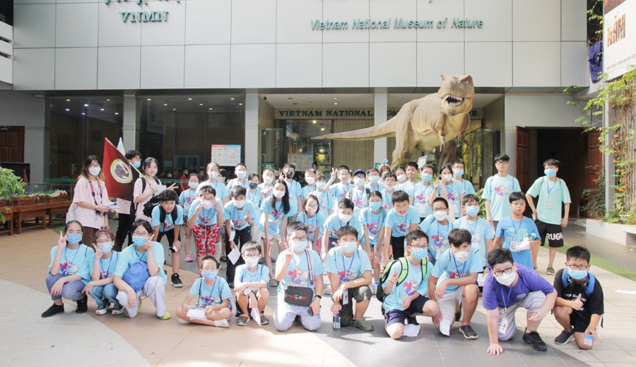 Nhiều hoạt động hấp dẫn tại Trại hè khoa học Science Camp