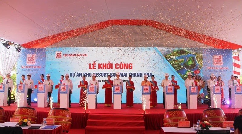 Tập đoàn Sao Mai khởi công resort 1.400 tỷ đồng ở Thanh Hóa