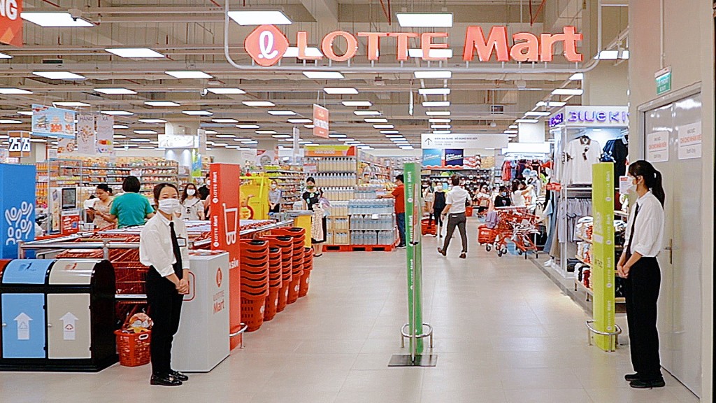 Trải nghiệm không gian mua sắm hiện đại tại hệ thống Trung tâm Thương mại LOTTE Mart