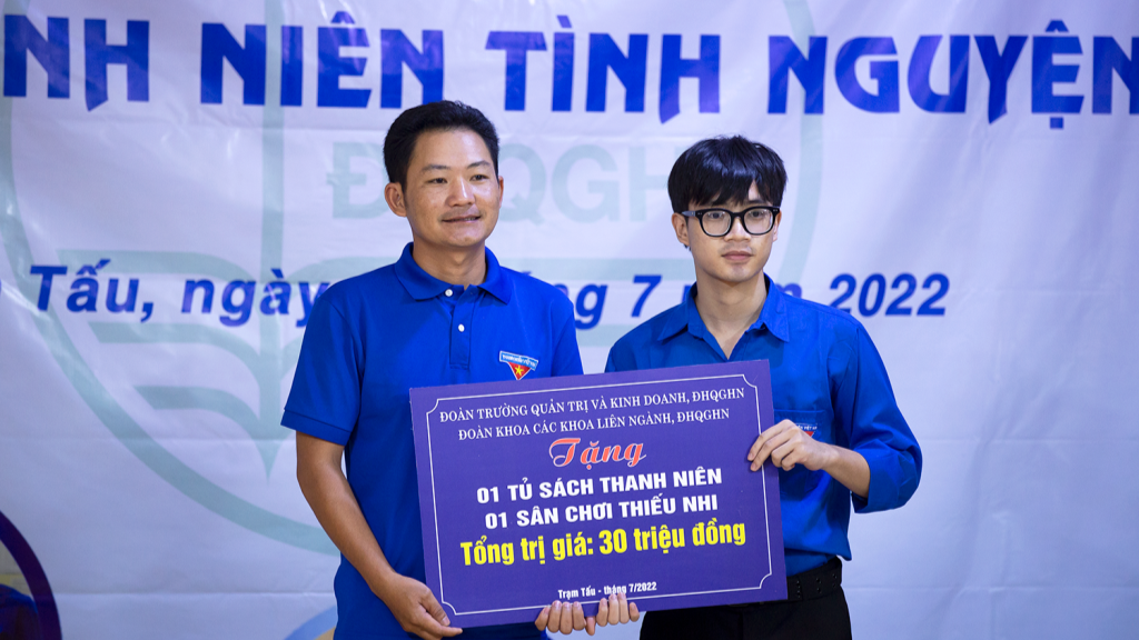 Nhiều công trình, phần việc sẽ được Đoàn Thanh niên ĐHQGHN thực hiện tại Trạm Tấu 