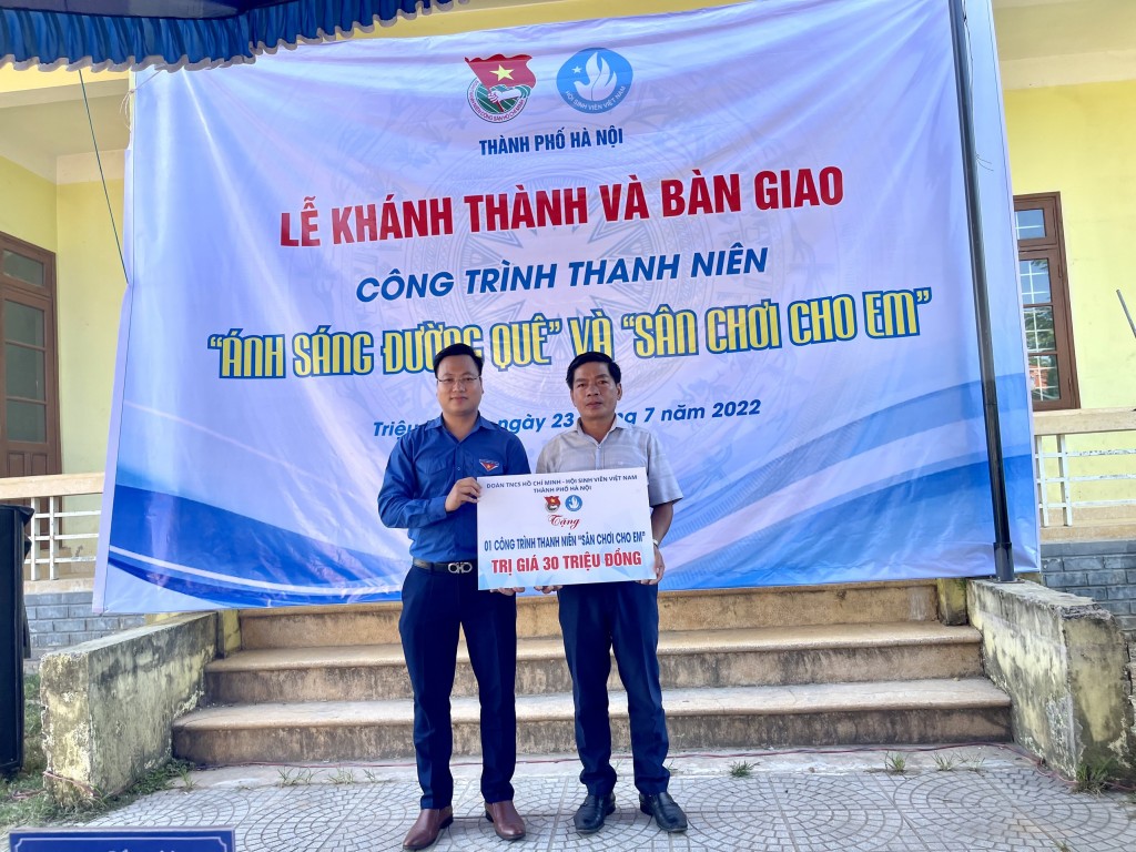 Tuổi trẻ Thủ đô thực hiện hoạt động ý nghĩa tại tỉnh Quảng Trị