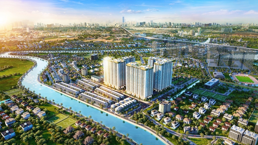 Hanoi Melody Residences nằm trên quỹ đất hiếm cuối cùng của Tây Nam Thủ đô