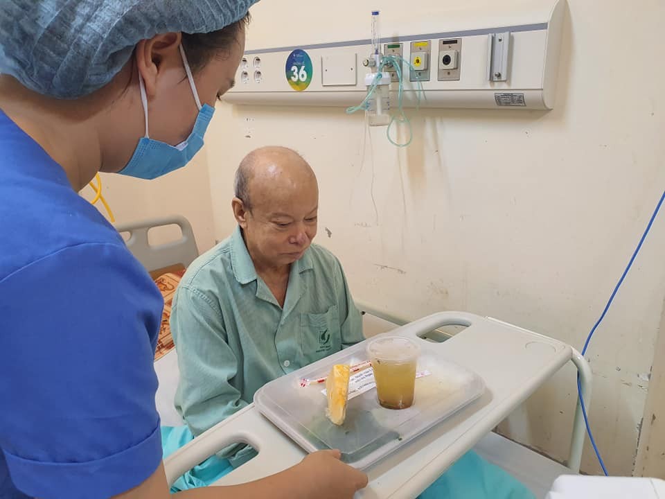 Bệnh nhân cao tuổi điều trị tại Bệnh viện Lão khoa