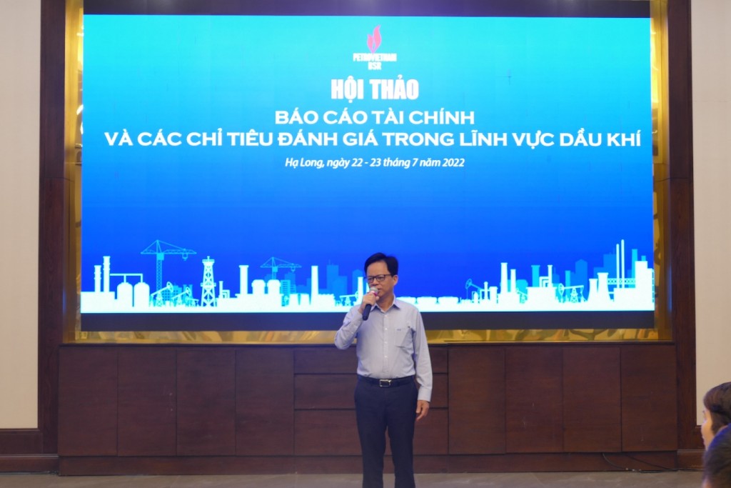 Ông Nguyễn Văn Hội - Chủ tịch HĐQT Công ty phát biểu khai mạc Hội thảo