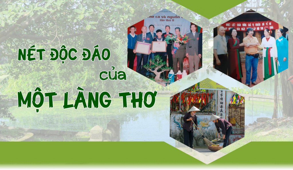 Nét độc đáo của một làng thơ