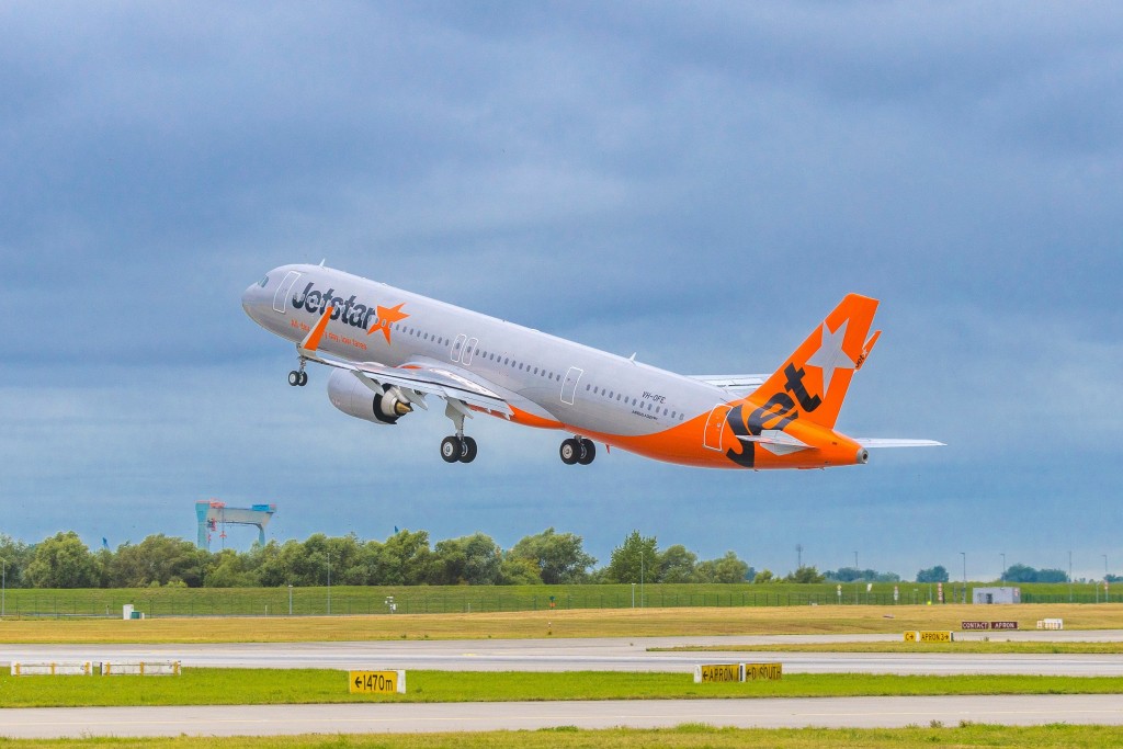 Jetstar Airways nhận máy bay A321neo đầu tiên