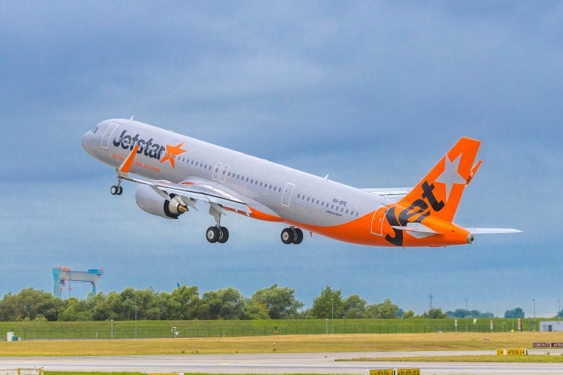 Jetstar Airways nhận máy bay A321neo đầu tiên