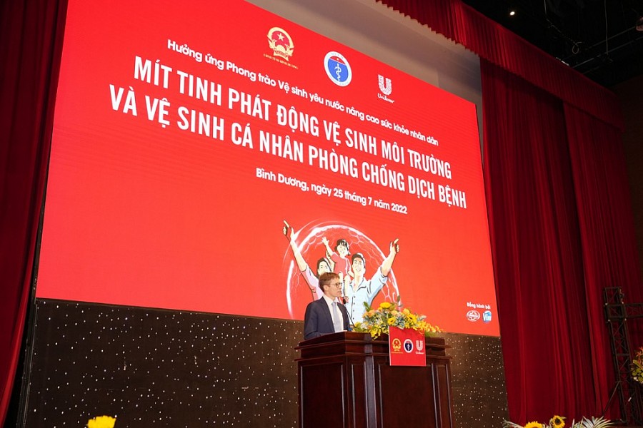 ông James Griffin, Phó Chủ tịch Unilever Việt Nam