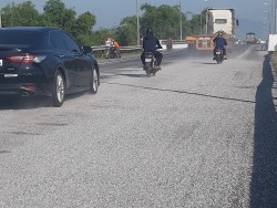 Quảng Nam: Cần khẩn trương hoàn thành việc sửa mặt đường Quốc lộ 1A
