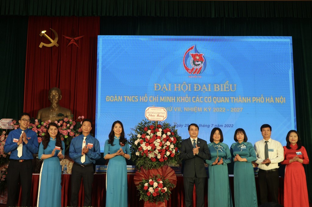 Đồng chí Dương Thị Ngọc tái đắc cử chức danh Bí thư Đoàn Khối các cơ quan thành phố Hà Nội