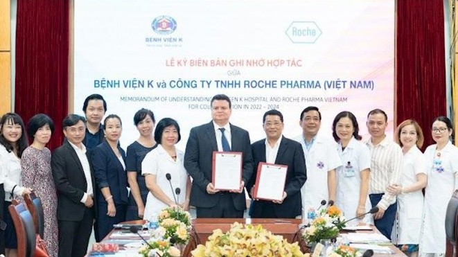 Roche Pharma Việt Nam và Bệnh viện K hợp tác nâng cao năng lực chẩn đoán, điều trị ung thư