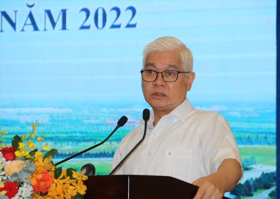 Bí thư Tỉnh ủy Nguyễn Văn Lợi phát biểu chỉ đạo tại Hội nghị