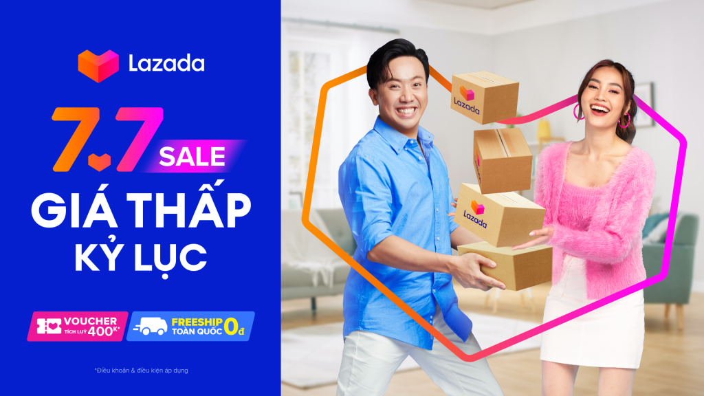 Những hoạt động nổi bật của Lazada trong tháng 7/2022